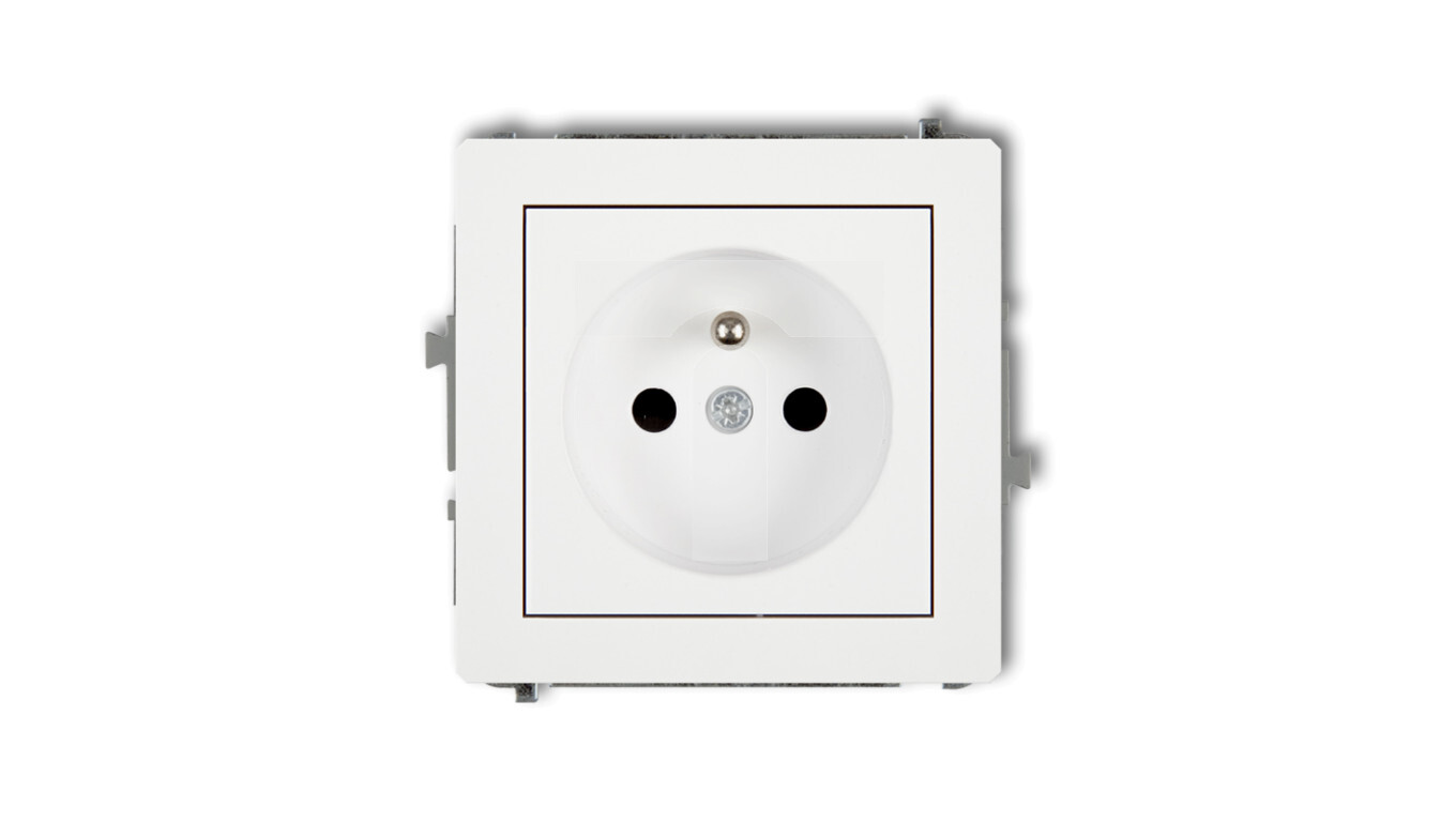 DECO Mechanism of a single socket with earthing 2P+E (apertures for curre /T2UK