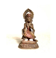 Antique Bronze Image of  Bhairava,  Mahabur Marut, Early 19th Century, Nepal FRE