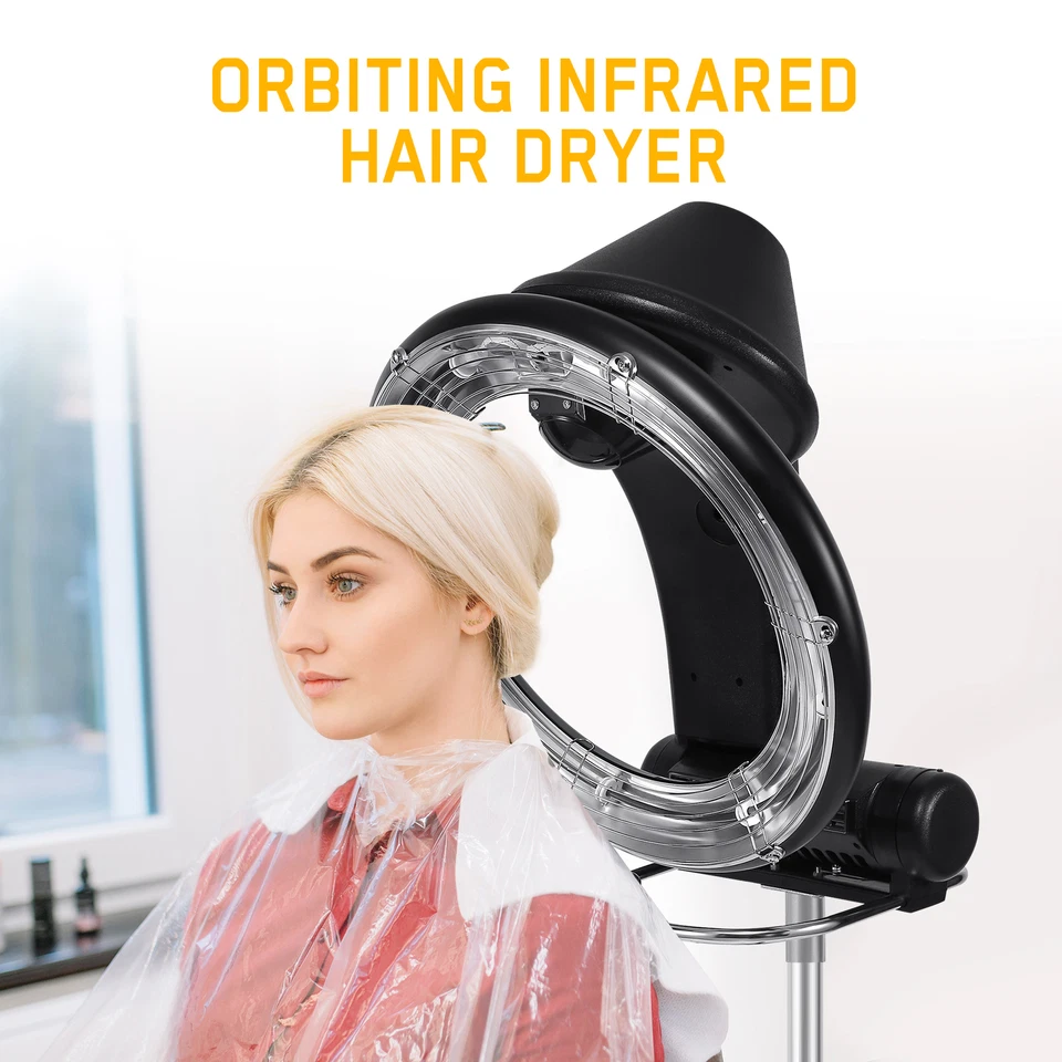 Orbiting Infrared Hair Dryer Color Processor Salon Perming Drying Machine 950W - Image 2 of 4