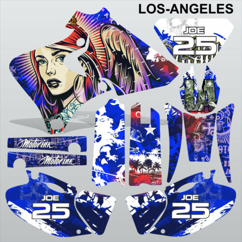 Yamaha WRF 250 426 1998-2002 LOS-ANGELES motocross decals set MX graphics kit - Picture 1 of 4