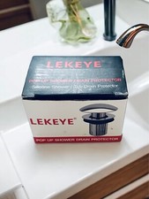    LEKEYE Bathtub Stopper Shower Drain Hair Catcher  Pop up Sink Stopper, Drain