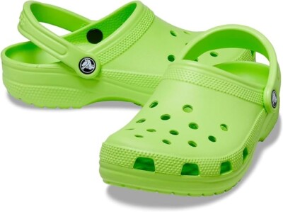 Crocs Unisex- Child Classic Clog Limeade US Toddler C 13 EU 30-31