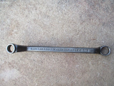LECTROLITE #3002 WRENCH 1/2" X 9/16" LECTROLITE "DEFIANCE" DBL BOX END USA MADE