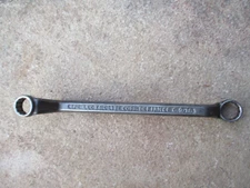 LECTROLITE #3002 WRENCH 1/2" X 9/16" LECTROLITE "DEFIANCE" DBL BOX END USA MADE