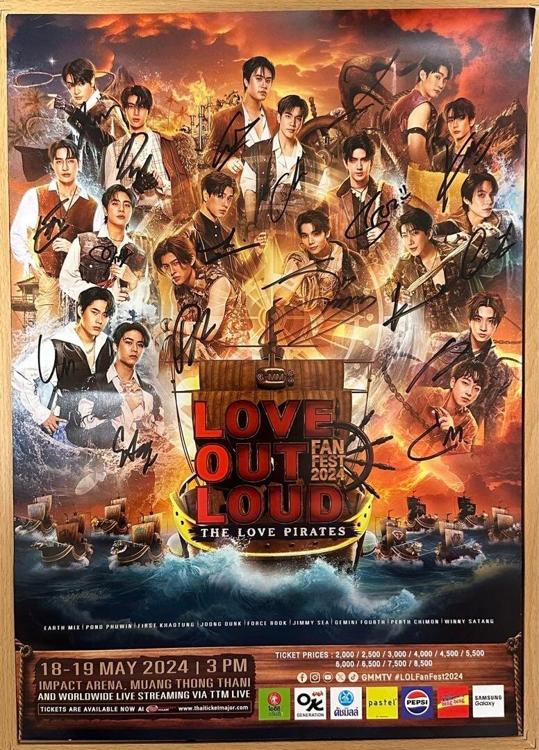 Gmmtv Everyone'S Autograph Lol Fanfest 2024 Admission Gmmtv Everyone'S Autograph Lol Fanfest 2024 Admission