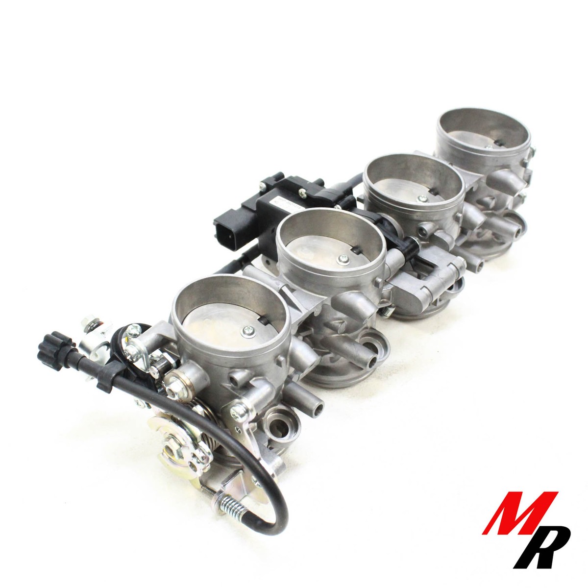 マロ 07-08 Kawasaki Ninja ZX-6R Main Throttle Bodies - Fuel Injector