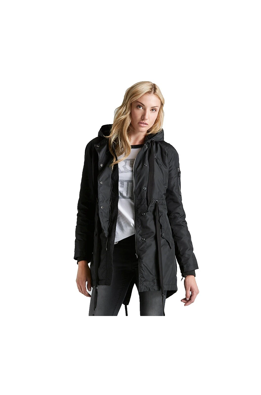 Abrigos sólido True Religion casual, chaquetas y chalecos para Mujeres