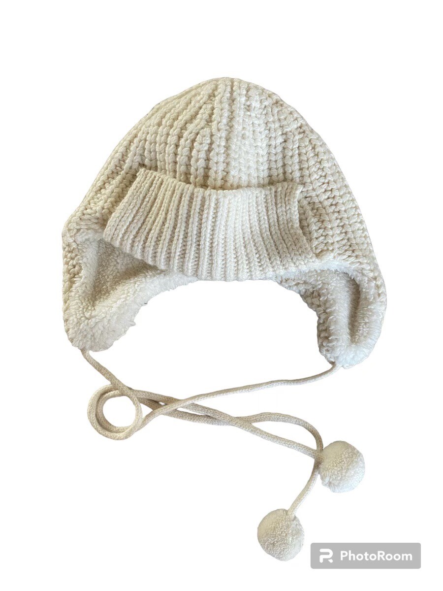 J. Crew Wool Blend Hat One Size Ivory | eBay display picture 2