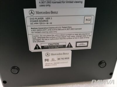 Genuine MERCEDES BENZ W164 DVD Player Rear Entertainment B67826628 
