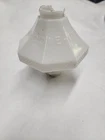 ANTIQUE WHITE MILK GLASS WMG DIDDIE BLITZEN LIGHTNING ROD BALL WEATHERVANE
