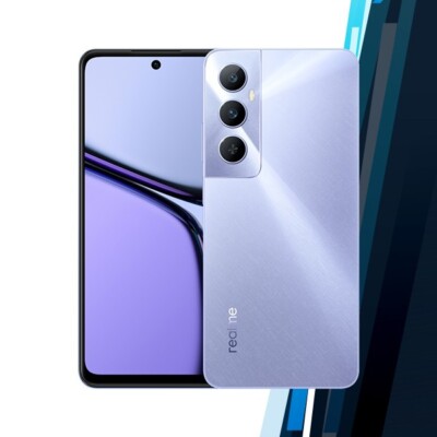 Realme C65 Android Mobile Phone (Purple/8GB+256GB/Global Ver