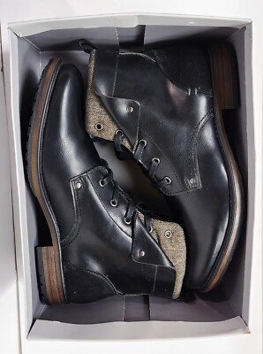 Restoration Men’s Black Boots Restoration Harrison Chelsea Ankle Boot, Tan Leather, US  main image 4