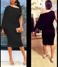 NWT BCBG MAXAZRIA OFF THE  SHOULDER ASYMMETRICAL  DRESS SZ XS