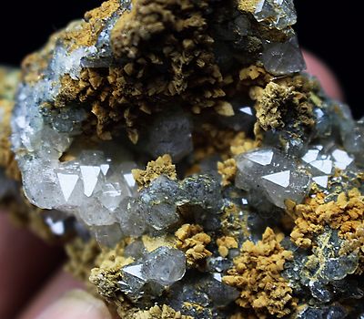 New Find NATURAL Skeletal Elestial Candle QUARTZ Crystal Cluster Point Specimen