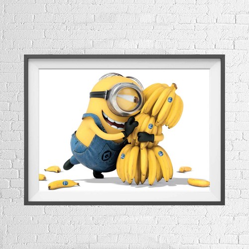MINIONS DESPICABLE ME ANIMATION MOVIE POSTER PICTURE PRINT Sizes A5 to A0 **NEW* - Imagen 1 de 14