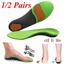 Orthotic Shoe Insoles Inserts Flat Feet High Arch Support For Plantar Fasciitis