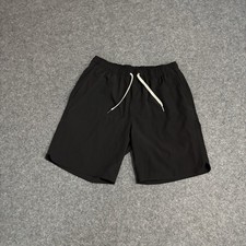 Fair Harbor The Anchor Shorts Size Large Lined 8  Inseam Black