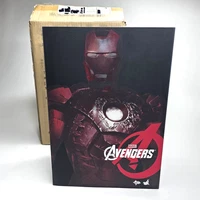 Toys Avengers Iron Man Mark VII 7 Battle Damaged 1/6 Scale MMS196 USA Seller