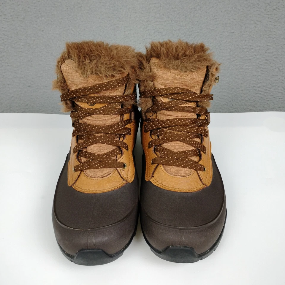 Merrell Aurora 6 Ice+ Boots Womens 8 Brown Waterproof Winter Faux Fur J09594 - Image 2 of 4