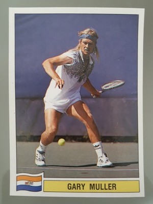 1992 Panini ATP Tour Sticker Gary Muller #116 South Africa Tennis