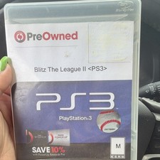 Midway Blitz: The League II (PS3, 2008) Manual Included M-Rated Sports