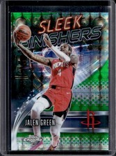 2025-26 Topps Chrome Jalen Green Sleek Finishers Geometric Refractor #/99