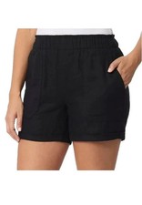 Briggs Women's Linen Blend Short, Navy, Black S, M,L B88