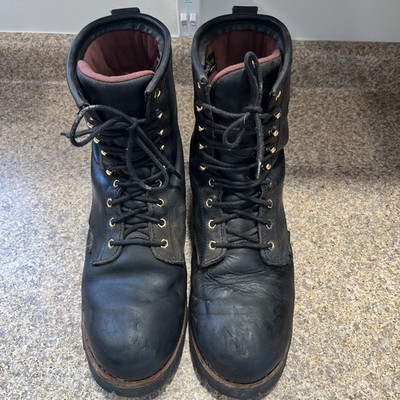 Men s Chippewa 400 Gram Soft Toe Work Boots Size 11w 