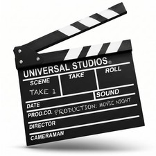 Movie Film Clapboard Wooden Movie Clapboard Film Clapper Board Party Props