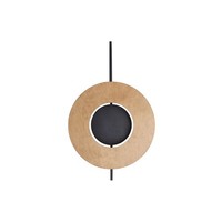 Wandleuchte Wandlampe Indirekt Holz Metall H: 80 Cm B: 50 Cm Modern Flur Innen