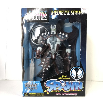 Todd McFarlane's Ultra-Action Figure 12'' Super Size MEDIEVAL SPAWN New In Box