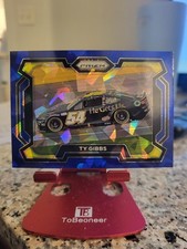 2024 Panini Prizm Racing NASCAR Ty Gibbs #4 - Blue Cracked Ice - Rides