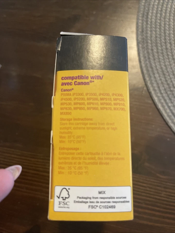 Stales Brand Canon PGI-5PGBK (0628B002) Black  Standard Ink Cartridge 771625 - Image 3 of 3