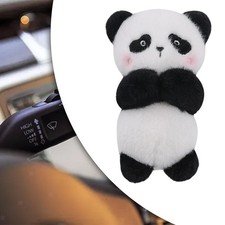 Wischer-Schalthebel, Cartoon-Panda-Pl&uuml;schpuppe, 15,5 x 10 cm,