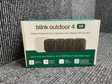    Blink Outdoor 4 XR HD Smart Security Wireless 4 Camera System w sync module  