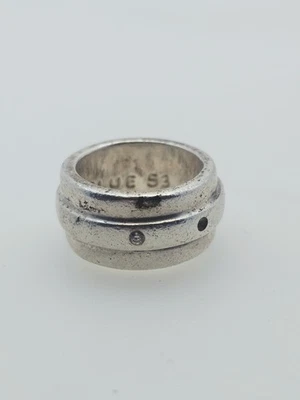 Magnifique Grosse Bague En Argent 925 Clio Blue ( Manque Pierre)  - Photo 1/4