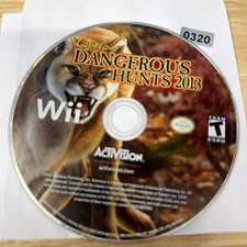 Cabelas Dangerous Hunts 2013 Wii Disc Only Tested