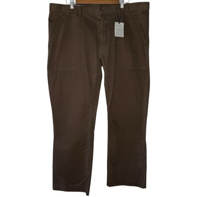 GANT New Haven Dobby Adjustable Chino Pants Mens Size 40x30* Brown NWT
