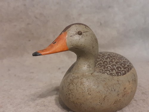 Pair Carved Miniature Mallard Duck Decoys signed Dot Quillen Chincoteague VA - Picture 11 of 17