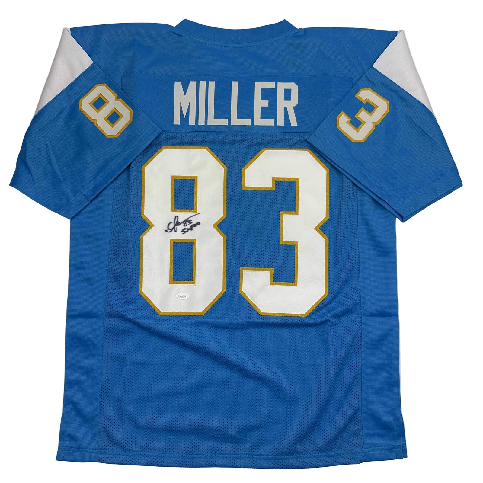 Anthony Miller Autographed Signed Los Angeles Chargers / San Diego LA Powder Blue Jersey JSA COA 