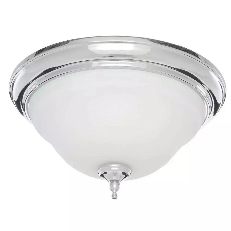 Montpelier Bath Collection 2-Light Chrome Ceiling Flush Mount - Image 3 of 4