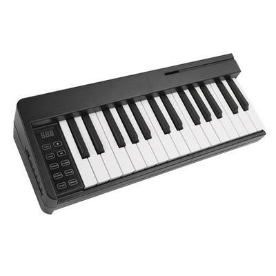 Black 61 Key Folding Piano Full Size Rechargeable Clear Tones Folding Piano HOT