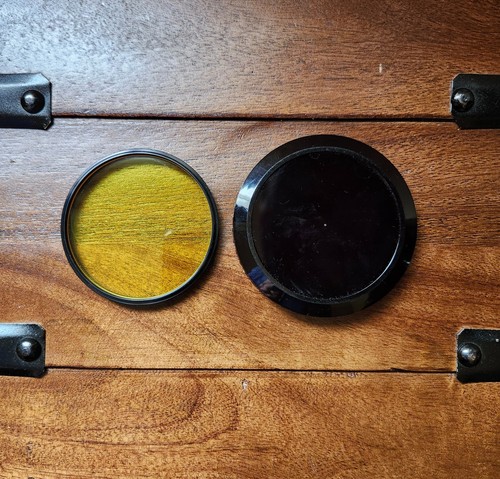 Vivitar 67mm Yellow #8 (K2) Camera Filter to Add B&W Contrast with Case - Picture 5 of 5