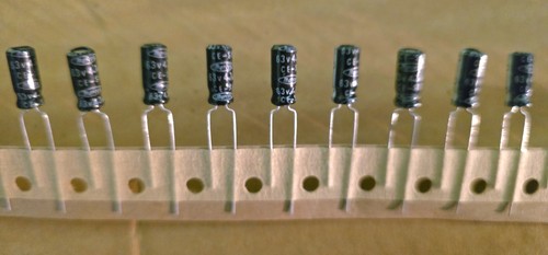 Marcon 4.7 Uf 63 VOLT Electrolytics. Very High QUALITY x 50 - Picture 2 of 3