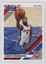 2019-20 Panini Donruss Press Proof Purple 140/199 Andre Drummond #58 0x42