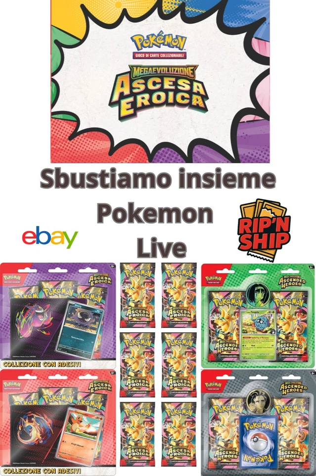 [ LIVE ] [ RIP'N SHIP ] Aste Buste di Ascesa Eroica e tanto altro