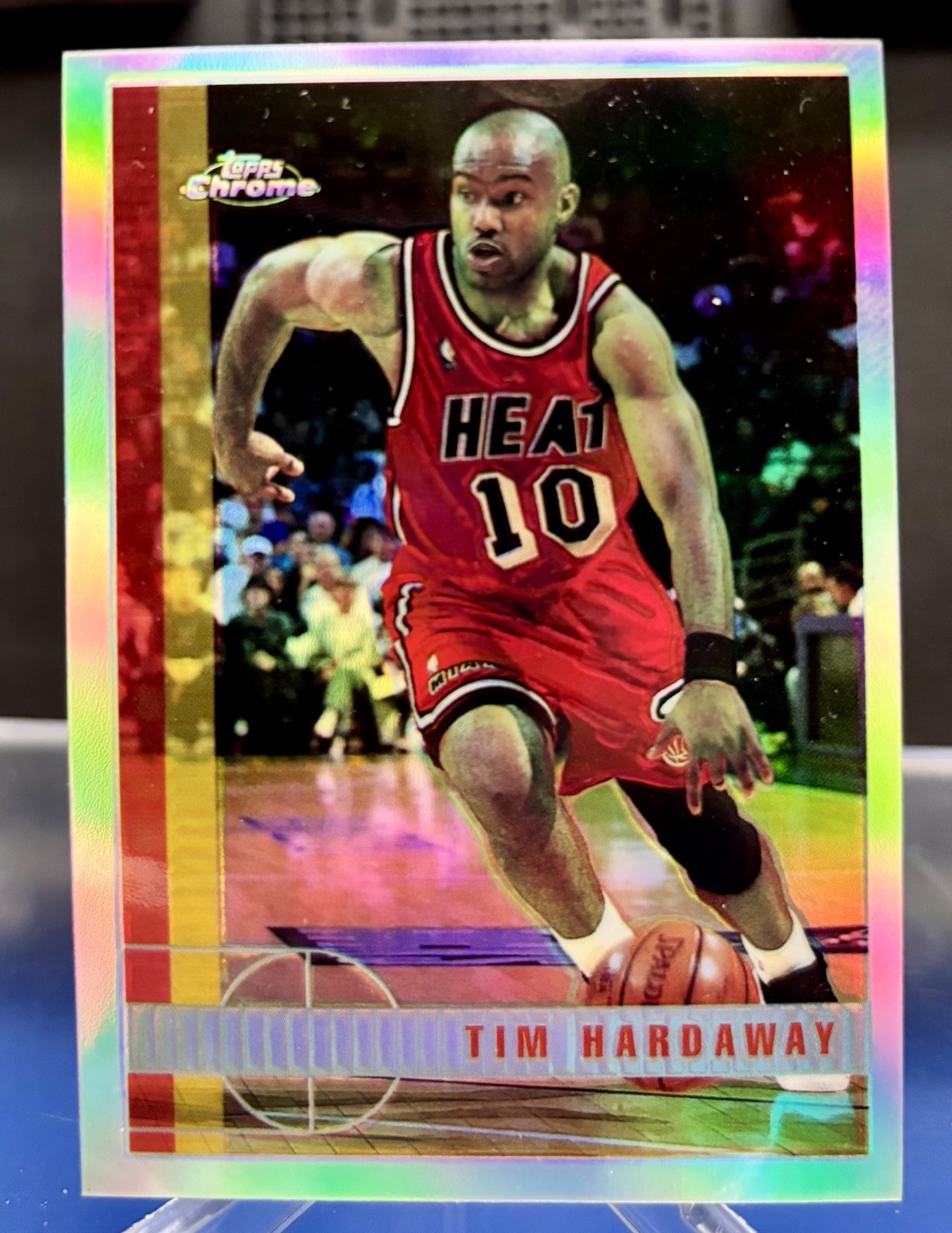 1997-98 Topps Chrome - Tim Hardaway #156 Refractor