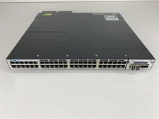 Cisco (WSC3750X48TS) 48 Port Rack Mountable Catalyst Switch w/ Dual Power