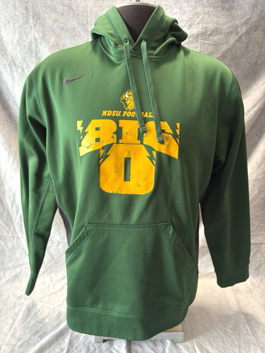 NDSU North Dakota State Bison NIKE Pullover Hoodie Sweatshirt Men's Large O-Line