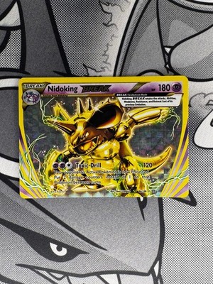   NIDOKING BREAK 46/108 BREAK RARE EVOLUTIONS POKEMON  